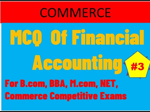 mcqs of financial accounting